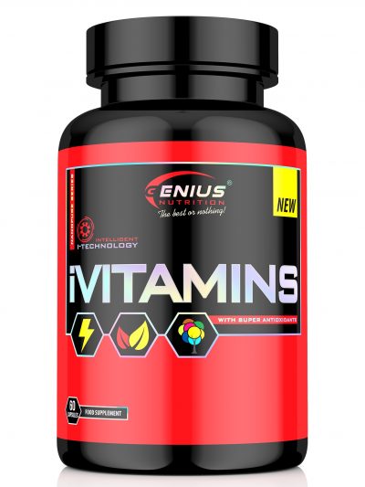 Genius Nutrition iVitamins – multivitaminų ir mineralų kompleksas (60 kapsulių)