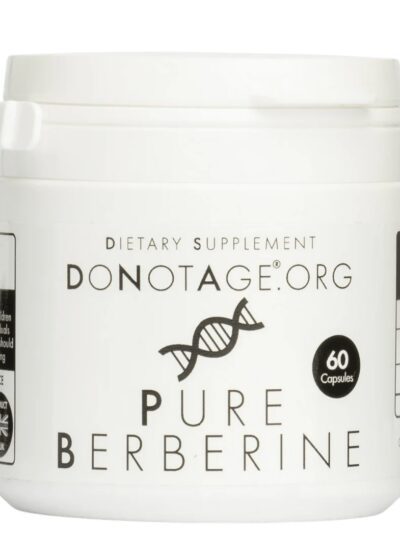 DoNotAge Pure Berberine 500mg maisto papildas kasdienės mitybos praturtinimui.