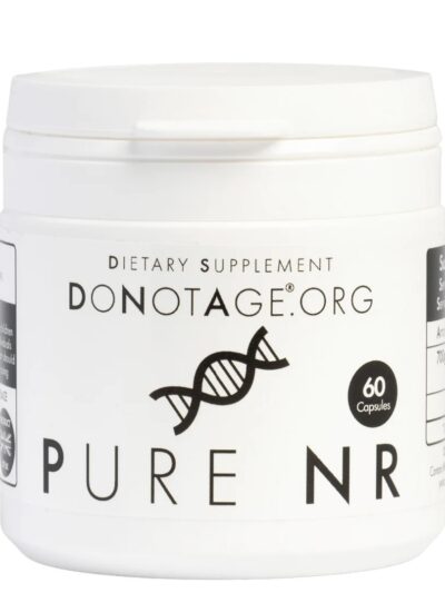 DoNotAge Pure NR 350mg maisto papildas kasdienės mitybos praturtinimui.